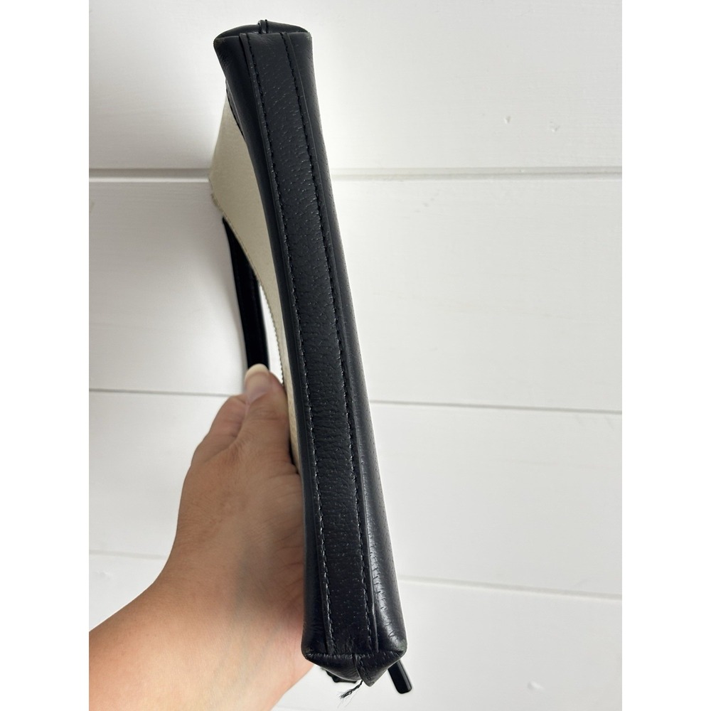 Kate Spade White Leather Clutch Purse 0228 - Picture 6 of 11